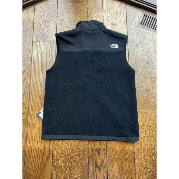 The North Face Men's Retro Denali Vest Black Fleece Jacket Zipper Small NEW - Picture 2 of 6